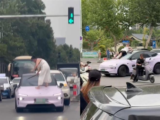 通报：系精神病发作家属愿意承担赔偿冰球突破女子持械当街打砸多辆轿车(图3)